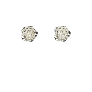 STELLA & GEMMA Earrings Silver Flower Stud