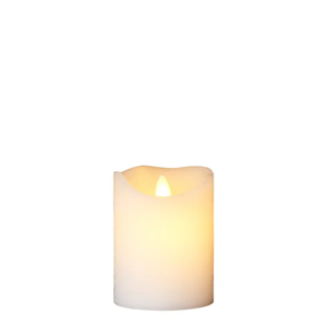 SIRIUS Sara Candle 75X100 White Rechargeable