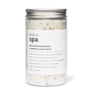 Natio Spa Relaxing Magnesium & Mineral Bath Salts 350g