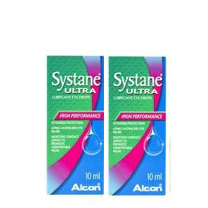 Systane Ultra Eye Drops Twin Pack (2X10ml)