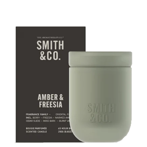 TAC Smith & Co Amber & Freesia Candle 250g