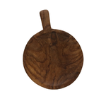 LE FORGE Teak Round Platter 33X25cm