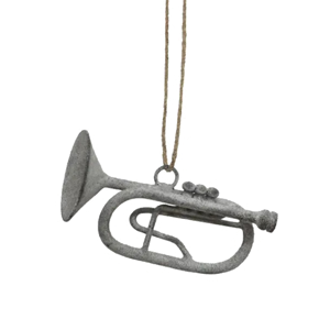 FRENCH COUNTRY Trumpet Ash Grey Hanging