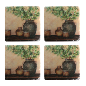 CC INTERIORS Tuscan Coaster Set/4