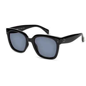 WOLLUMBIN Women's Miami Sunglasses Black/Smoke