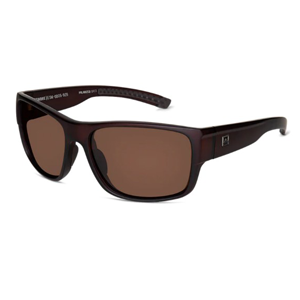 WOLLUMBIN Men's Offshore Sunglasses Burgundy/Brown