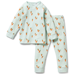 WILSON & FRENCHY Cute Carrots Long Sleeve Pyjamas