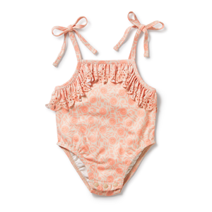 WILSON & FRENCHY Amelie Floral Cutwork Swimsuit