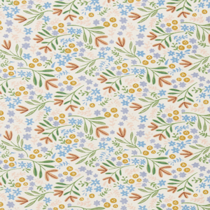 WILSON & FRENCHY Tinker Floral Organic Cot Sheet