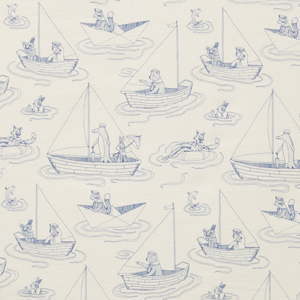 WILSON & FRENCHY Sail Away Organic Cot Sheet