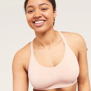 BOODY Full Bust Wireless Racer Bra Nude