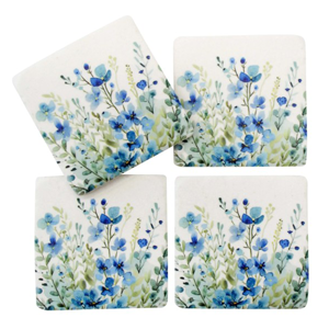 LA VIDA Coasters Water Colour Garden Set/4