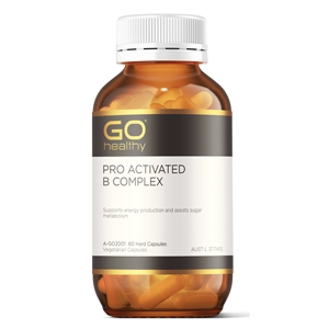 GO HEALTHY PRO Activated B Complex 60vcaps