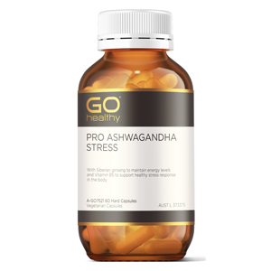 GO HEALTHY PRO Ashwagandha Stress VCaps 60s
