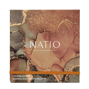 NATIO Eye Shadow Palette Golden Citrine