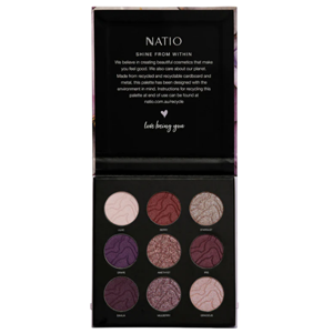 NATIO Eye Shadow Palette Graceful Amethyst