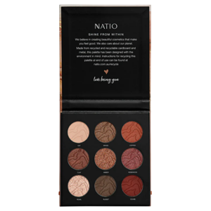 NATIO Eye Shadow Palette Lumin Amber