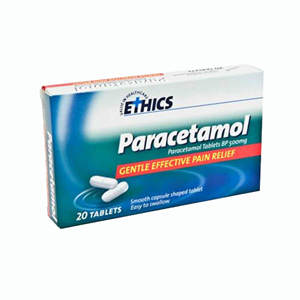 ETHICS Paracetamol Tabs 500mg 20