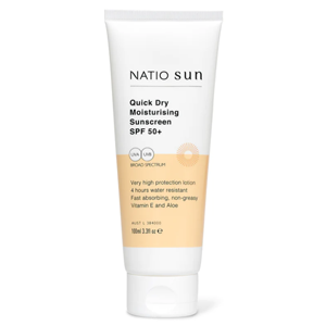 NATIO Quick Dry Moist SPF50+ 100ml