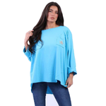 BEAU Rock Star Sweater Bright Blue