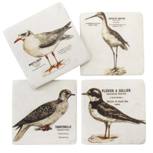 LA VIDA Coasters Seabirds Set/4