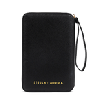 STELLA & GEMMA Bag Getaway Travel Wallet Black