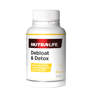 NUTRALIFE Debloat & Detox 60caps