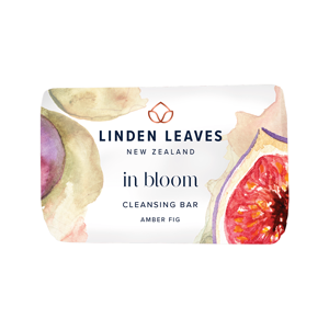 LINDEN LEAVES In Bloom Amber Fig Cleansing Bar 100g