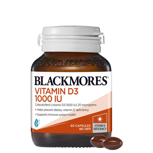 BLACKMORES Vitamin D3 Caps 1000iu 60