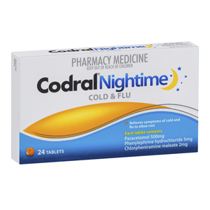 CODRAL Nightime Tabs 24