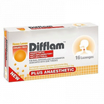 DIFFLAM Lozenges Plus Anaesthetic Honey/Lemon 16s