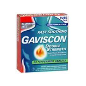 GAVISCON Double Strength Tabs 60
