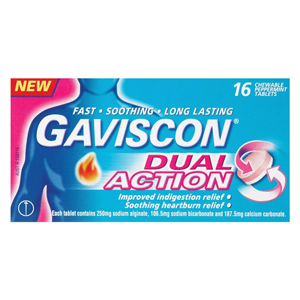 GAVISCON Dual Action Tabs 16