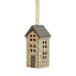FRENCH COUNTRY Grande Chalet House Grey White Hanging