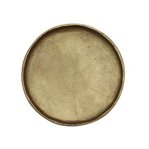 FRENCH COUNTRY Handforged Brass Plate Medium