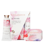 LINDEN LEAVES In Bloom Pink Petal Hand Cream & Cleansing Bar Set