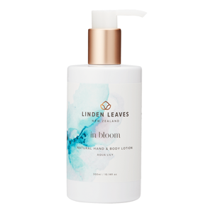 LINDEN LEAVES In Bloom Aqua Lily Hand & Body Lotion 300ml