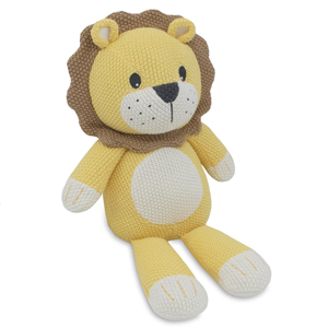 LIVING TEXTILES Knitted Toy Leo The Lion