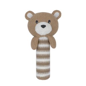 LIVING TEXTILES Stick Squeaker Bear