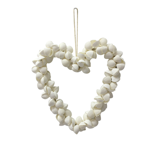 LE FORGE Shell Heart Medium White