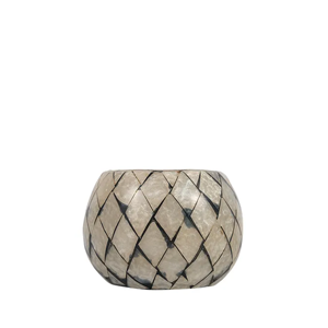 FRENCH COUNTRY Mosaic Round Votive Small