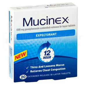 MUCINEX Tabs 600mg 20
