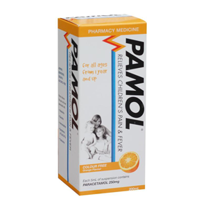 PAMOL Orange Liquid 200ml