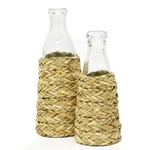 RML Santai Glass Bottle With Woven Sleeve