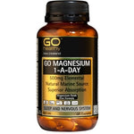 GO HEALTHY Magnesium 500mg 1-a-Day Caps 60