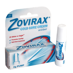 ZOVIRAX Cream Pump Pack 2g