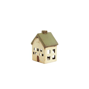 FRENCH COUNTRY Alsace Tealight Villa Olive Green