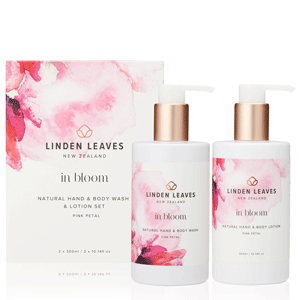 LINDEN LEAVES In Bloom Pink Petal Hand & Body Wash/Lotion Set 2x300ml