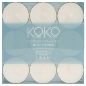 KOKO Fresh Linen Tealights