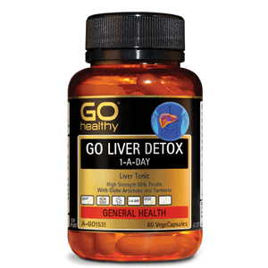 GO HEALTHY Liver Detox 1-A-Day 60 VCaps